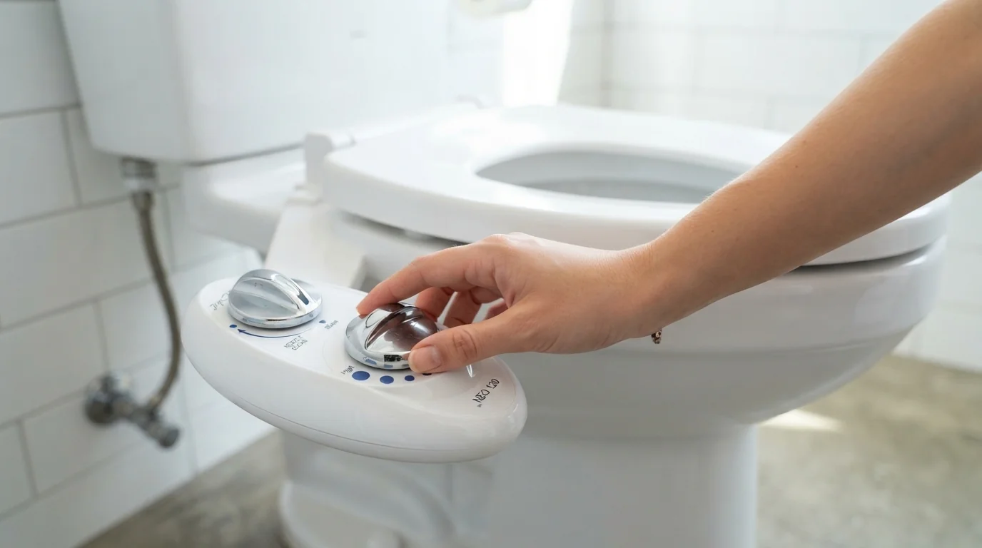 LUXE Bidet NEO 120 accesorio bidet inodoro boquilla autolimpiable agua fria