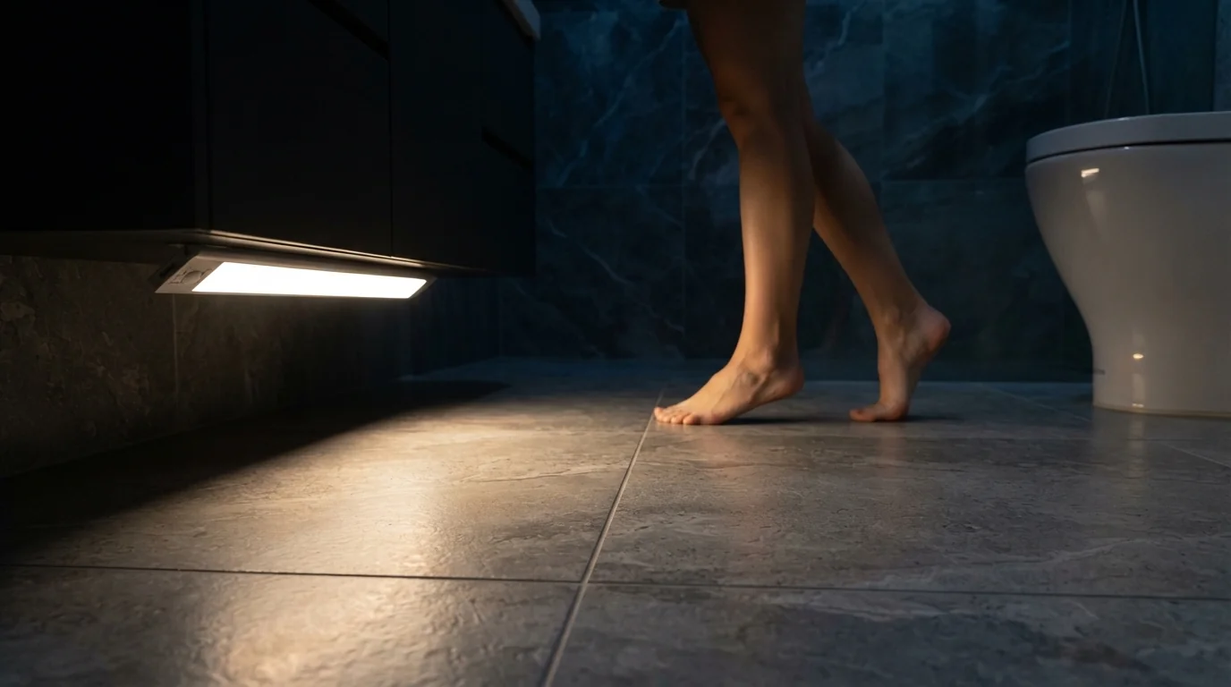 MCGOR barra led sensor de movimiento recargable bajo mueble luz calida regulable